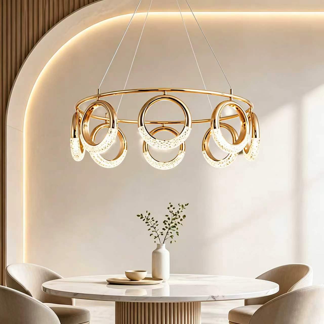Industrial lighting installations
