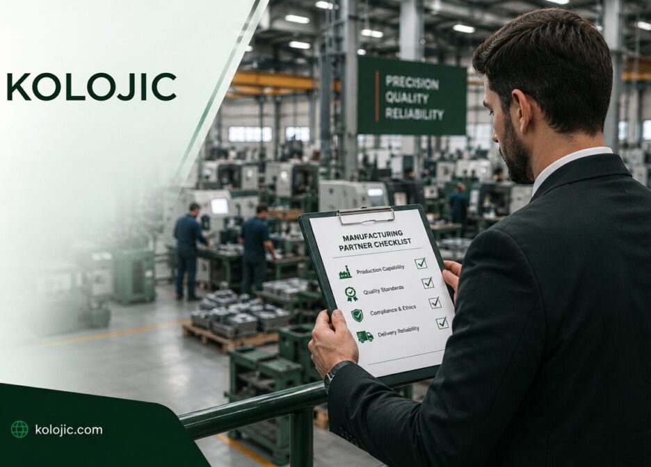How to Choose the Right Manufacturing Partner: A 7-Point Checklist